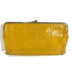 Hobo Tooled Leather Framed Wallet Women’s